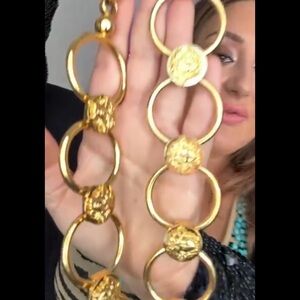 Vintage Versace Chain Belt